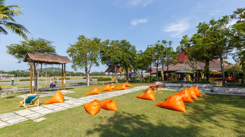 Outdoor facilities at Samui Airport