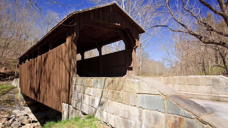 covered bridge in Greenbrier County