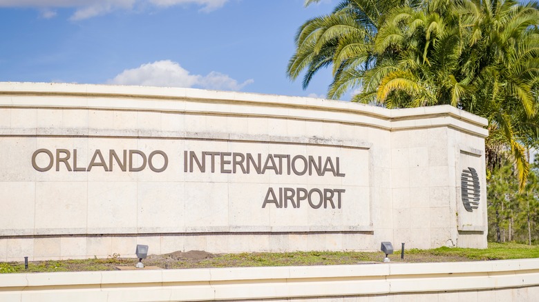 Facade of MCO airport