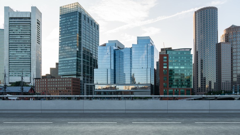 City view of Boston