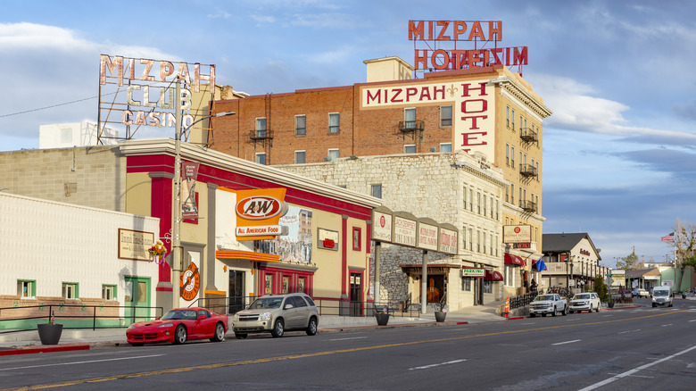 the Mizpah Hotel in Tonopah, Nevada