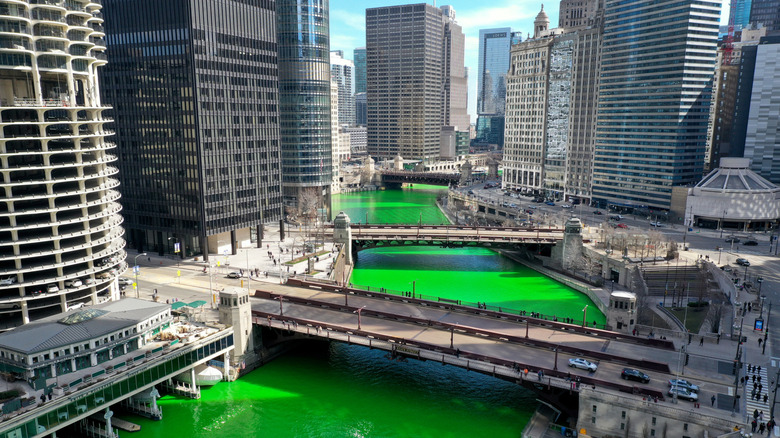 St. Patrick's Day Chicago River