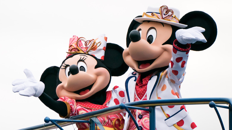 Minnie and Mickey at Disney