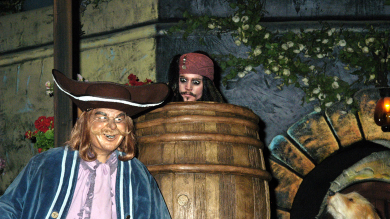Jack Sparrow at Pirates of the Caribbean ride