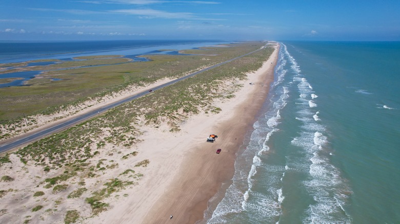 sandy beach South Padre Island