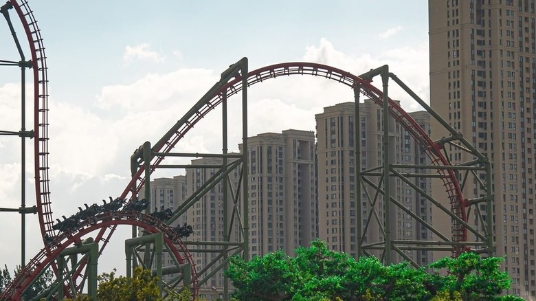 Dinoconda coaster in China