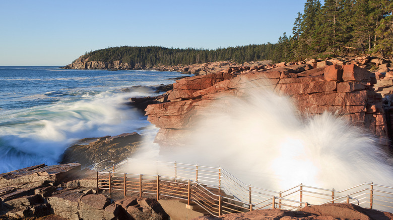 Thunder Hole in Acadia National Park