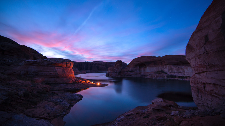 nightfall at Lake Powell 