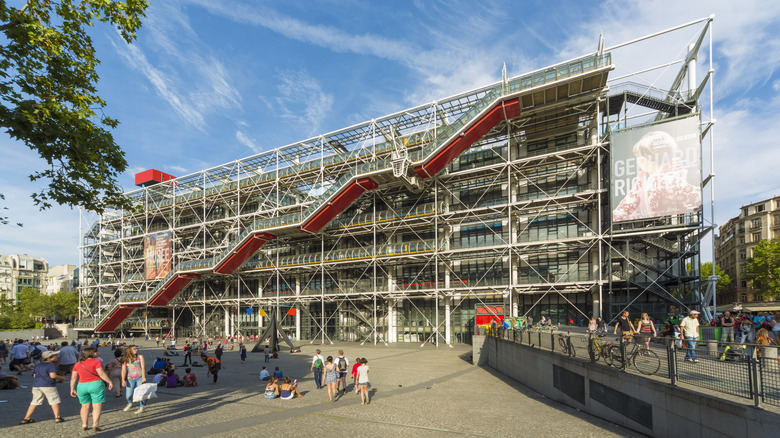 centre pompidou in Paris