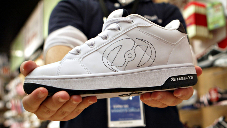 A Heelys sneaker