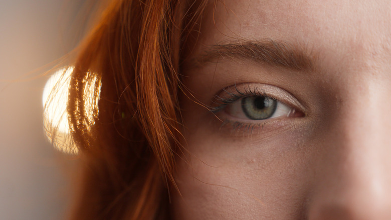 Close-up of a woman's eye