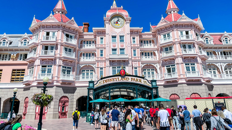 Entrance of Disneyland Paris