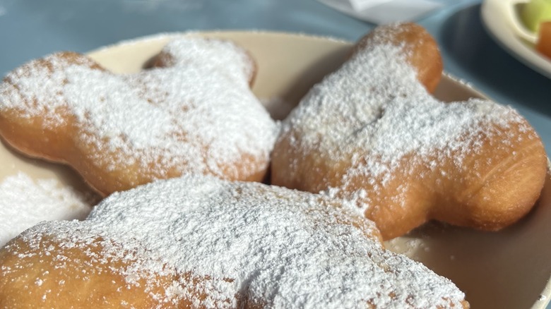 Mickey beignets at Port Orleans French Quarter