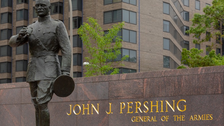 Pershing Statue at Pershing Park