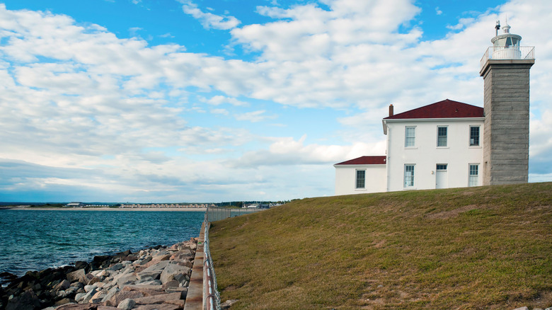 Rhode Island's Watch Hill Lighthouse 