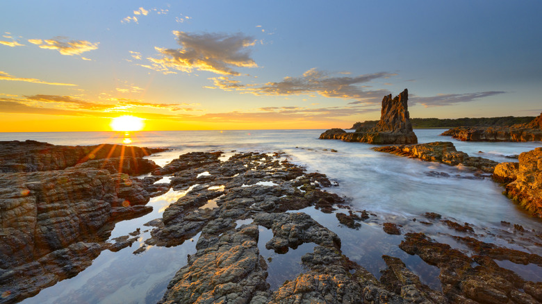 Sunset over Cathedral Rocks