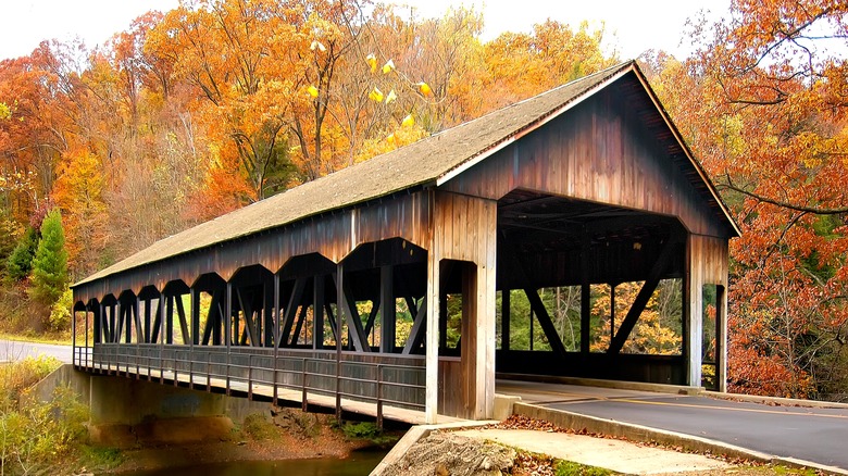 covered bridge Mohican State Park