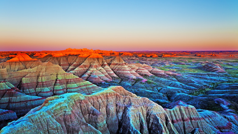 Badlands National Park Sunset