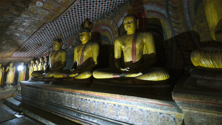 Buddha statue in Sri Lanka 