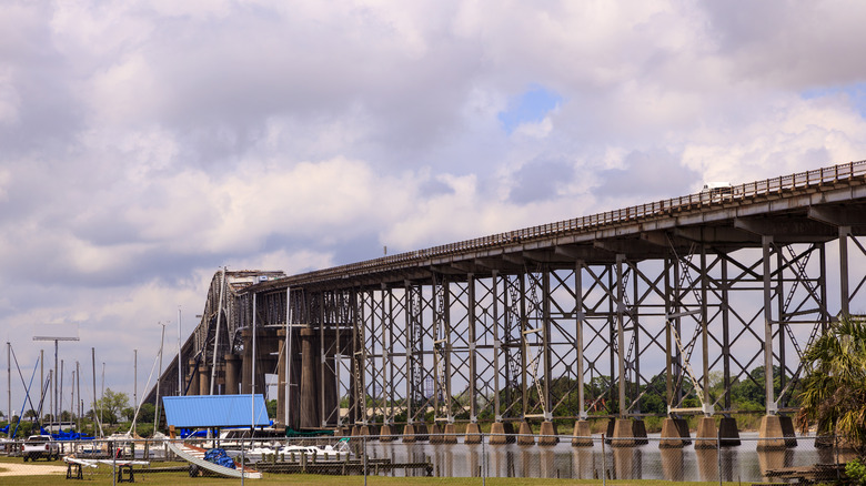 Historic Calcasieu River Bridge Louisiana