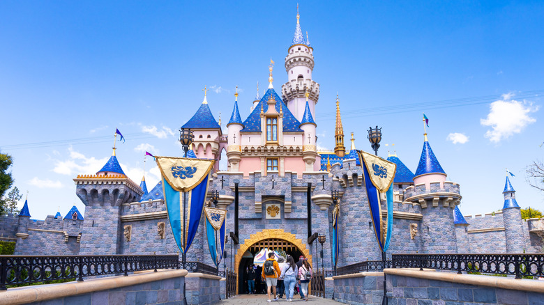 Sleeping Beauty's Castle at Disneyland 