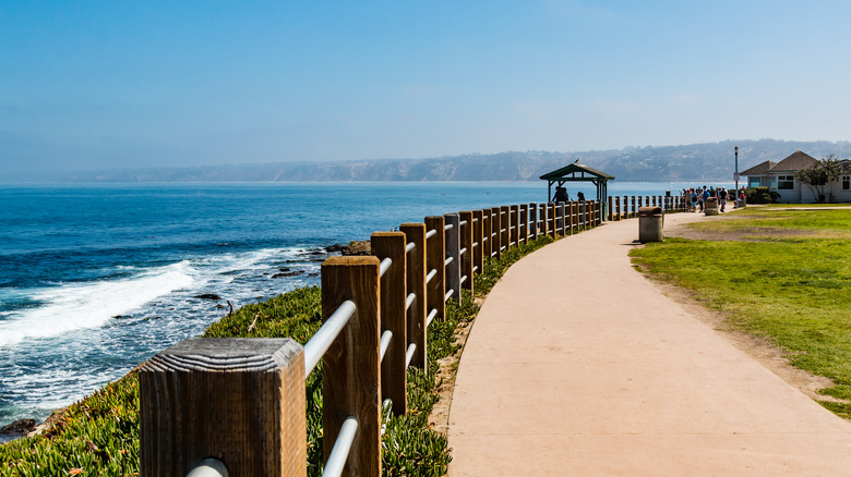 Path in Ellen Browning Scripps Park