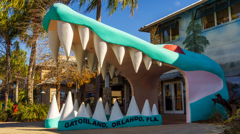 Gatorland Alligator Mouth Entrance