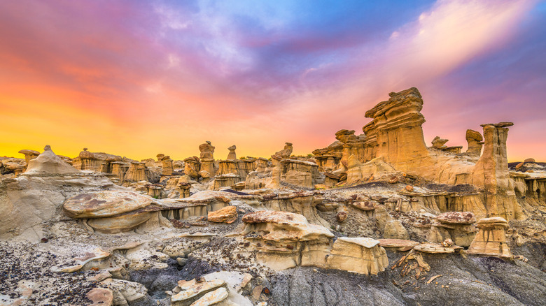 Valley of Dreams at sunset