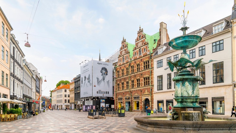 Strøget, Copenhagen city center.