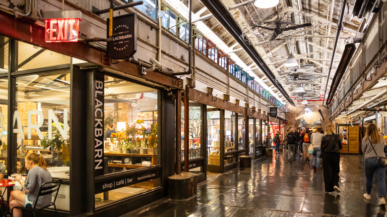 hallway of the chelsea market