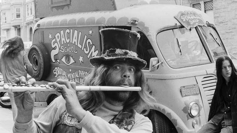 Flautist broadening horizons with hippie van