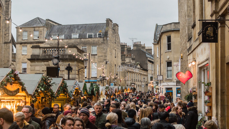 Bath, England Christmas market