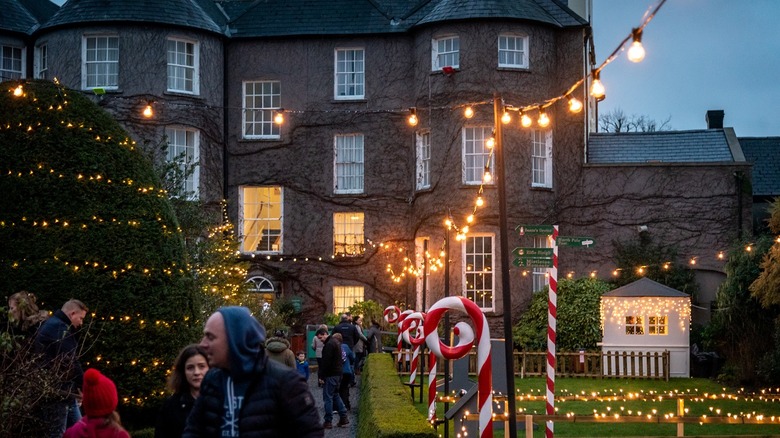 Kilkenny, Ireland light decorations 