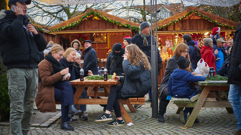 Odense, Denmark market visitors