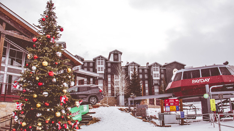 Park City, Utah Christmas tree