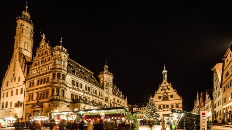 Rothenburg ob der Tauber market