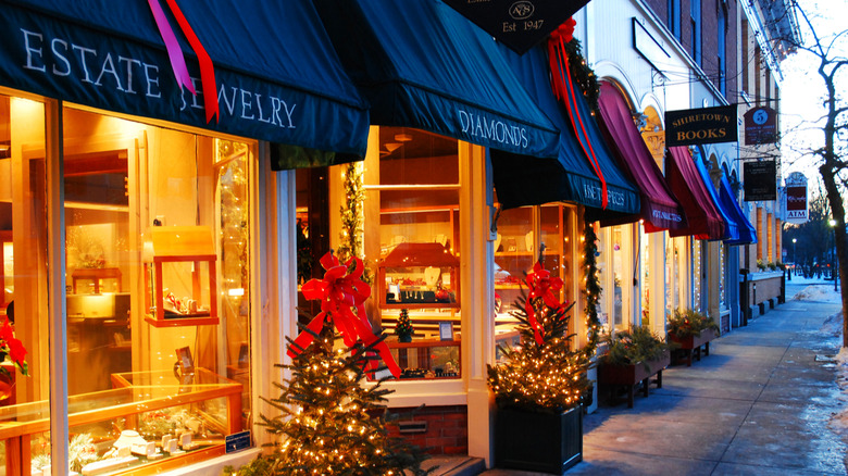 Woodstock, Vermont storefronts