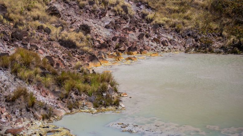 Mud lake at Rincon de la Vieja