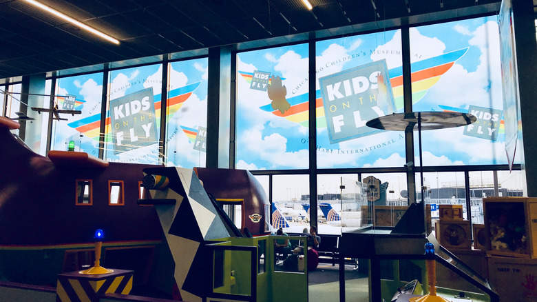 play area at Chicago O'Hare