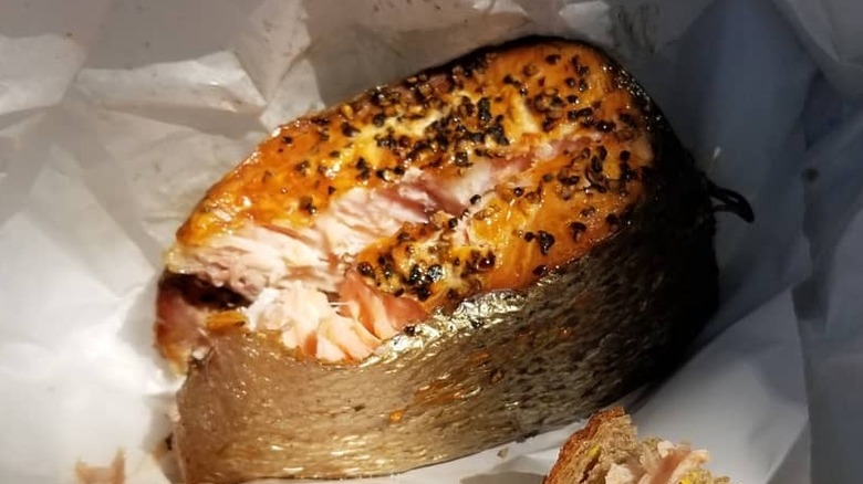 Calumet Fisheries smoked peppered salmon