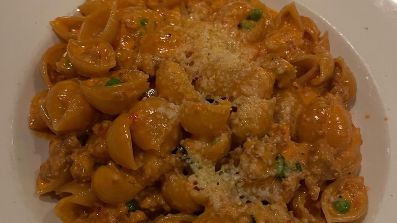 Pasta at Topo Gigio