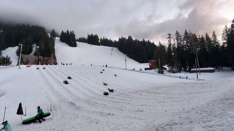 Mount Hood Skibowl tubing hill 