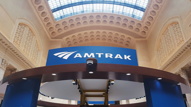 Amtrak train station 