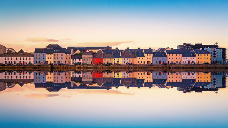 Galway at sunset 
