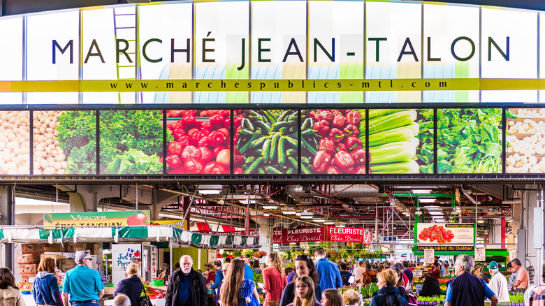 Jean-Talon Market in Montreal