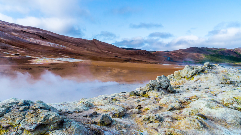 Hot Springs in Iceland