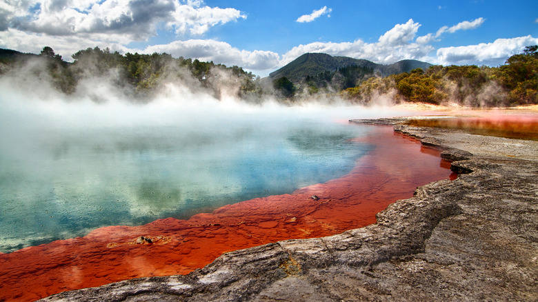 The Champagne Pool at Wai-O-Tapu, New Zealand