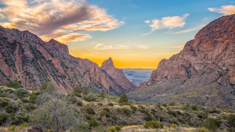 'The Window' in the Chisos Mountains