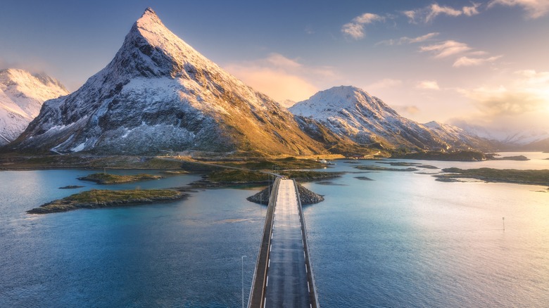 Bridge to Lofoten Islands, Norway
