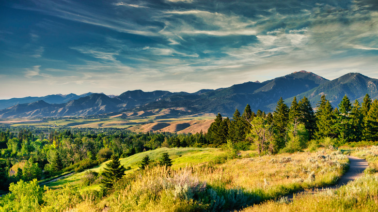 landscape of Bozeman, Montana